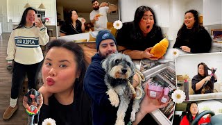VLOG: having a panic attack 😩 surprising bestie, living alone w/ the dogs, realistic day in my life!