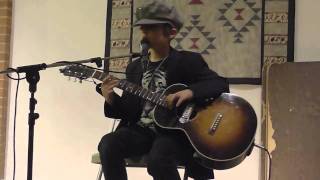 7 year old plays Skip James' "Special Rider"