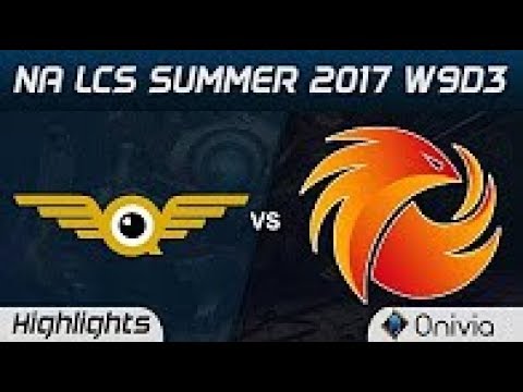 FLY vs P1 Highlights Game 1 NA LCS Summer 2017 FlyQuest vs Phoenix1 by Onivia
