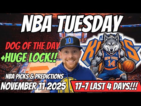 NBA Picks Today Tuesday 11/11/2025 | Free NBA Best bets, Predictions and Player Props