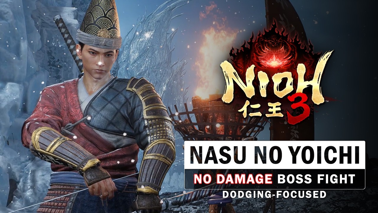 Nioh 3 - Nasu no Yoichi Boss Fight (No Damage)