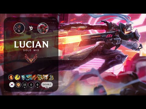 Lucian Mid vs Katarina - KR Grandmaster Patch 13.1