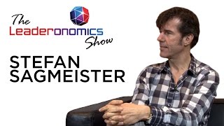 Stefan Sagmeister, Grammy Award winning designer on The Leaderonomics Show