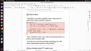 Rust Move, Copy, Clone & Modules Explained | Rust Programming for Beginners | Part 8 | Rust Basics |