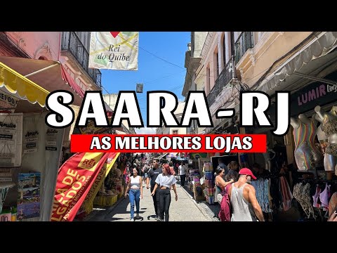 SAARA RIO DE JANEIRO  | AS MELHORES LOJAS NO SAARA COM PREÇO | TOUR NO SAARA | CENTRO DA CIDADE RJ