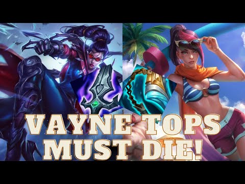 HOW TO REMOVE VAYNE FROM TOP AS FIORA! Masters Fiora OTP