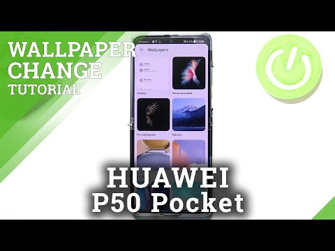 How to Change Wallpaper in HUAWEI P50 Pocket – Refresh Home Screen Look