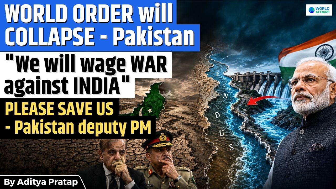 Pakistan Says ‘World Order Will Collapse’ Over Indus Waters Treaty | India Responds