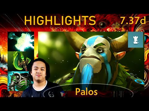 💰 7.37d Palos Nature's Prophet |K+A-D - 25 KP - 91%| 900+ GPM! Carry Highlights - Dota 2 Top MMR
