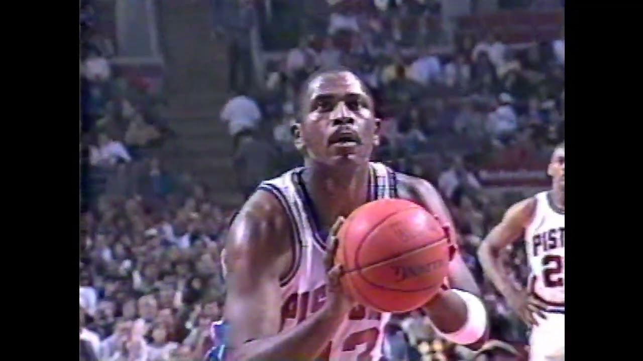 Mark Aguirre's 10th Game with the Pistons (22 Points vs. Nuggets)