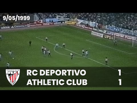 ⚽️ [Liga 98/99] J33 I RC Deportivo 1 - Athletic Club 1 I LABURPENA