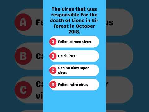 Gir Forest Lion Virus Outbreak #policebharti #policejobs  #rrb #upsc