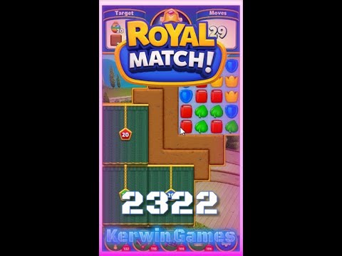 Royal Match Level 2322 - No Boosters Gameplay