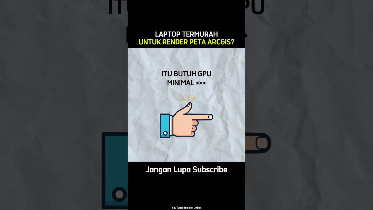 Laptop Termurah Buat ArcGIS? Ini Rekomendasinya!