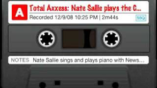 Total Axxess: Nate Sallie plays the Christmas Shoes