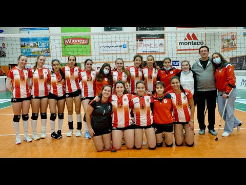 Campeonato Regional de Voleibol  -  Juniores Femininos - CASTÊLO DA MAIA X LEIXOES   4K