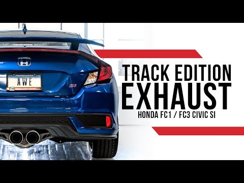 AWE Track Edition Exhaust for the Honda FC1/FC3 Civic Si