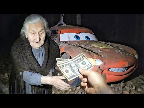 Restoring Completely Burned Lightning McQueen ($300 DEAL) | FULL ASMR PROCESS