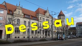 preview picture of video 'Dessau -beeindruckende Bauhausstadt in Sachsen-Anhalt *Bauhaus Dessau'