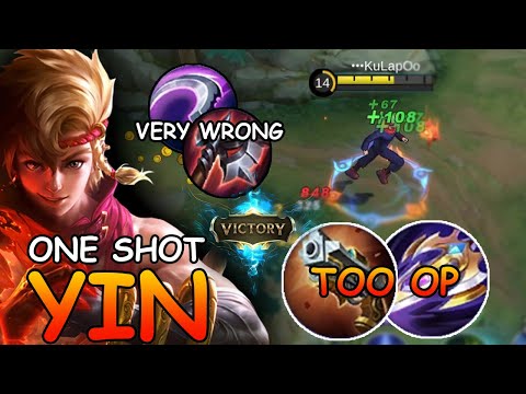 ONE HIT DELETE | Never Use This Items On YIN | Top 1 Global Yin Build | MLBB