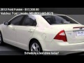 2012 Ford Fusion SE 4dr Sedan For Sale In Natchez MS 39120