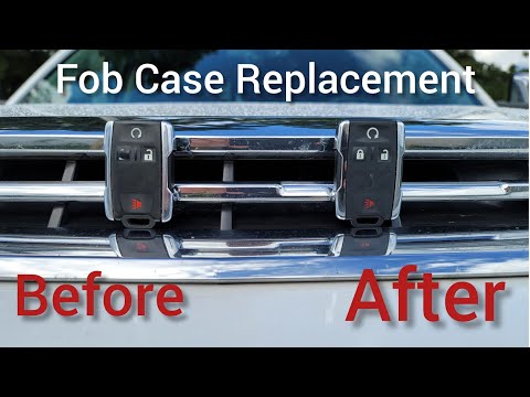How to replace Silverado Key Fob Case
