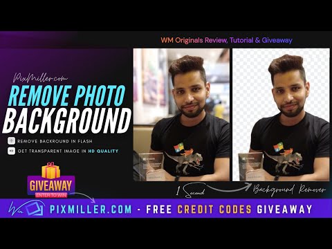 How to Remove Photo Background for FREE (2021) | PixMiller Review, Tutorial & Giveaway