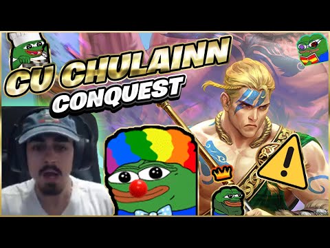 CU CHULAINN, VAYA SUSTO | Julio | Smite Ranked Conquest DuoQ Miguel 🦍