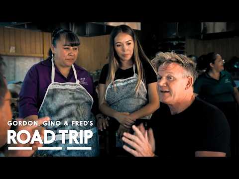 Gordon Ramsay Tastes The World’s Best Breakfast | Gordon, Gino and Fred: Road Trip