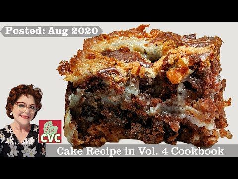 How to Make an Earthquake Cake - Swirls of Cream Cheese & Coconut - Southern Recipes