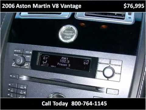 2006 Aston Martin V8 Vantage available from Import Auto Ltd.