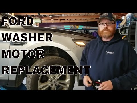 Ford Wiper Washer Motor Replacement - 2013 - 2020 Taurus