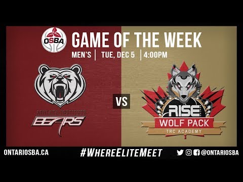 OSBA GOTW: Athlete Institute Prep vs. TRC Academy (Men)