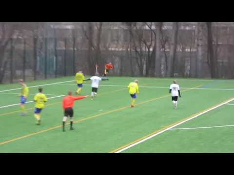 KY Sport (Turku) scoring their first against Pallo-Iirot II (Rauma) 18 April 2018