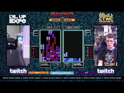 Oscar vs Huff (Semifinals) - Class Tetris World Championships Vegas Qualifier 2022 - LVL Up Expo
