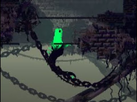 Rain World - Green Lizard on...a pole?