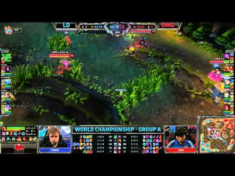 LD vs OMG | Lemondogs vs OMG | Worlds 2013 Group A Day 3 | Full game HD