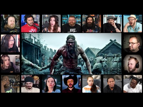Village Raid Scene | The Northman (2022) * Reaction Mashup