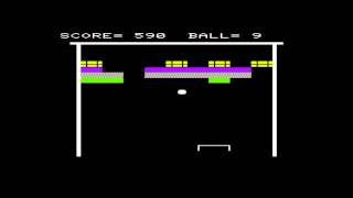 Breakout (Black) for the Commodore VIC-20 / Commodore VC-20