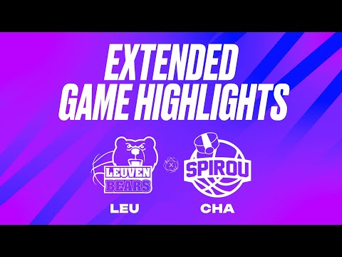 Stella Artois Leuven Bears vs. Spirou Basket Extended Game Highlights