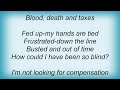 Agnostic Front - Blood, Death And Taxes Lyrics