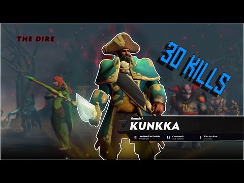 How to lose PERFECT game [DOTA 2 KUNKKA 30/7/18]