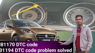 Reparación efectiva y code b1170 Chevrolet