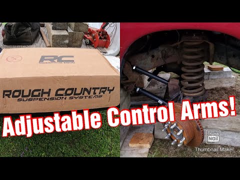 How To Install Adjustable Control Arms! Third Gen Cummins - Rollover Dodge Rebuild - Part 2