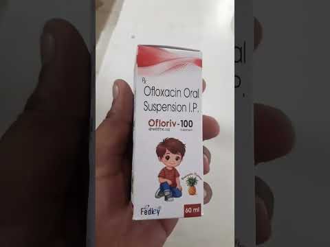 Ofloxacin 100 mg  suspension