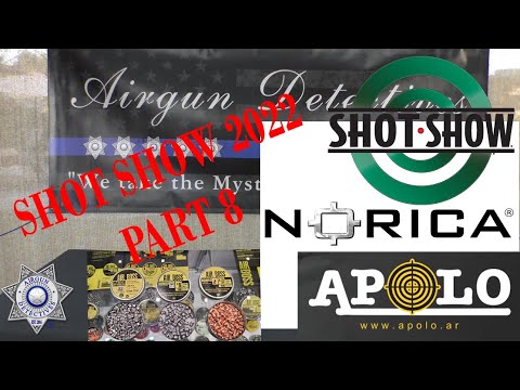 SHOT SHOW 2022 (Part-8) "Apolo Pellets" Norica Airguns"