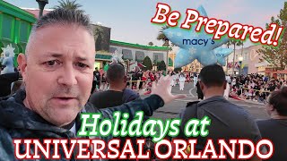 Be Prepared For Universal Studios Florida Holiday Crowds! Tips And Tricks For The Best Experience!