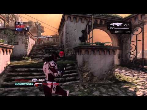 Gears Of War Judgment Multiplayer Gameplay: Team Deathmatch on Gondola with SuKmii MeI0Ns