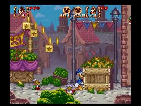 Disney's Magical Quest 3 starring Mickey & Donald Super Nintendo