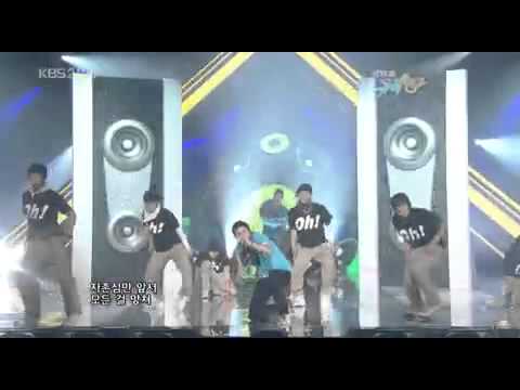 090612 Untouchable - "Wassup" & "Oh" @ Music Bank